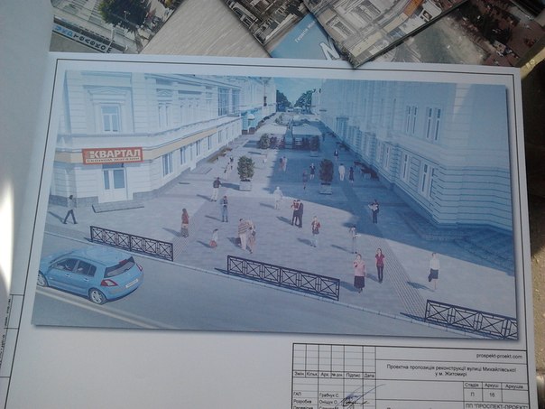 Пішохідній Михайлівській після реконструкції пропонують повернути вигляд як у 19 столітті