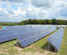 Агрофірма побудувала сонячну станцію потужністю 2,2 МВт і забезпечує у денний час потреби цілого району
