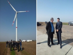 На Миколаївщині запустили вітрогенератор українського виробництва потужністю 3 МВт